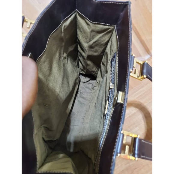 Authentic Fendi zucca Book Tote/Tote - Picture 11 of 12